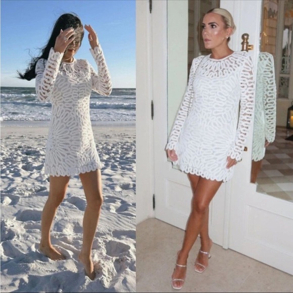 SIMKHAI Mccall Cage Crochet Dress - Picture 3 of 8